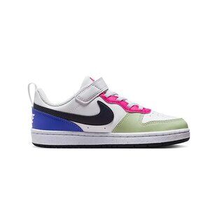 Nike Court Borough Recraft Low Sneakers Honeydew Pink Ultramarine Blue Size 13
